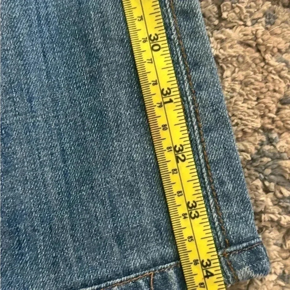 Version Sud Distressed Camo Denim Jeans - Picture 6 of 8